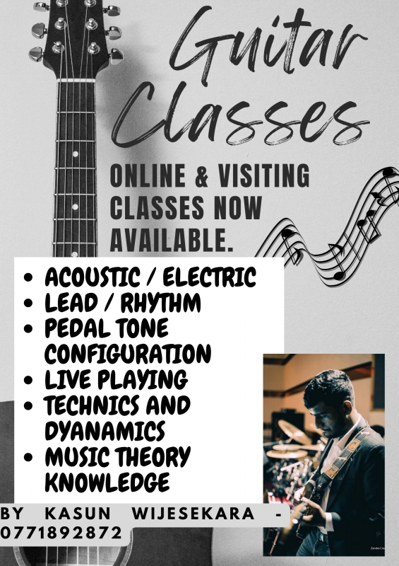 Guitar Classes Music Instruments (Music) Colombo