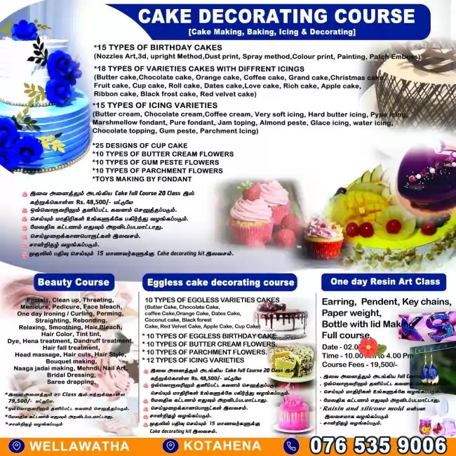 Cake Decorating Classes Other Colombo