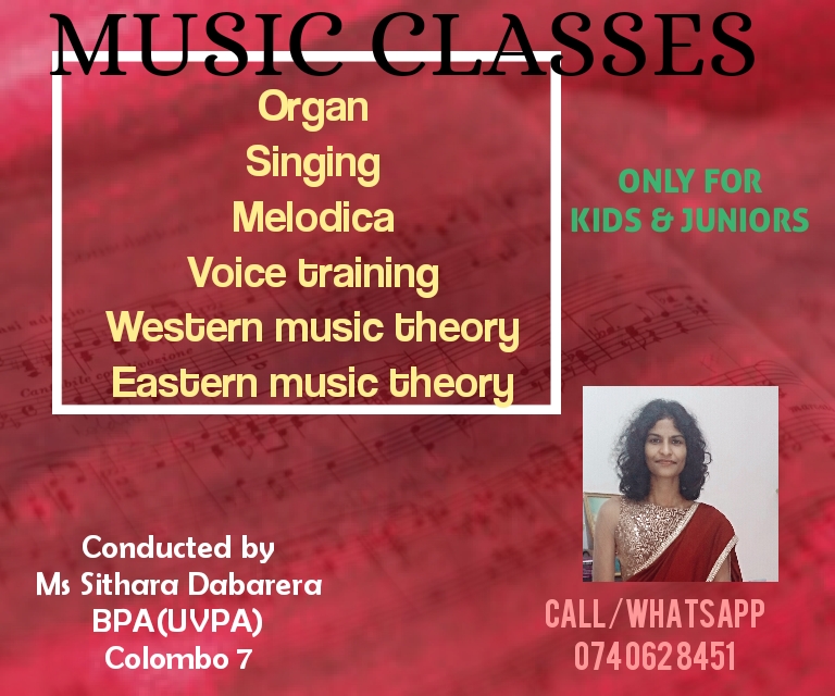 Music Classes Singing / Vocal (Music) Gampaha