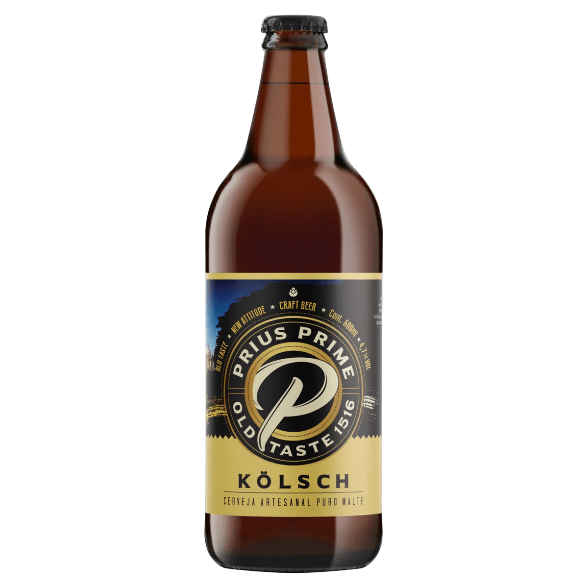Cerveja Kölsch Puro Malte Prius Prime Garrafa 600ml