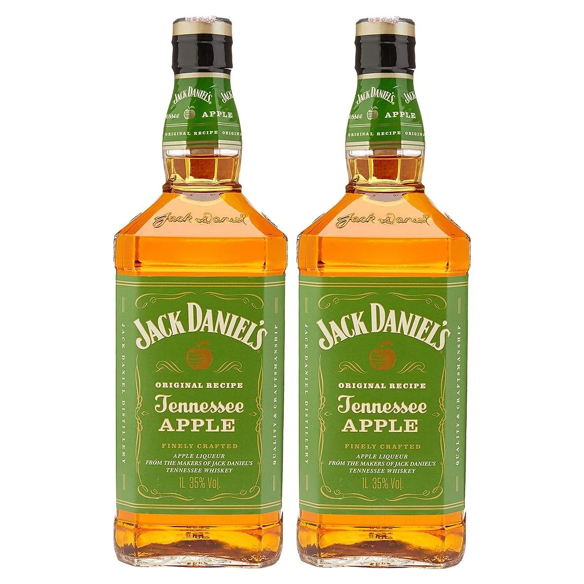 KIT 02 WHISKEY'S JACK DANIELS APPLE 1000ML Pão de Açúcar