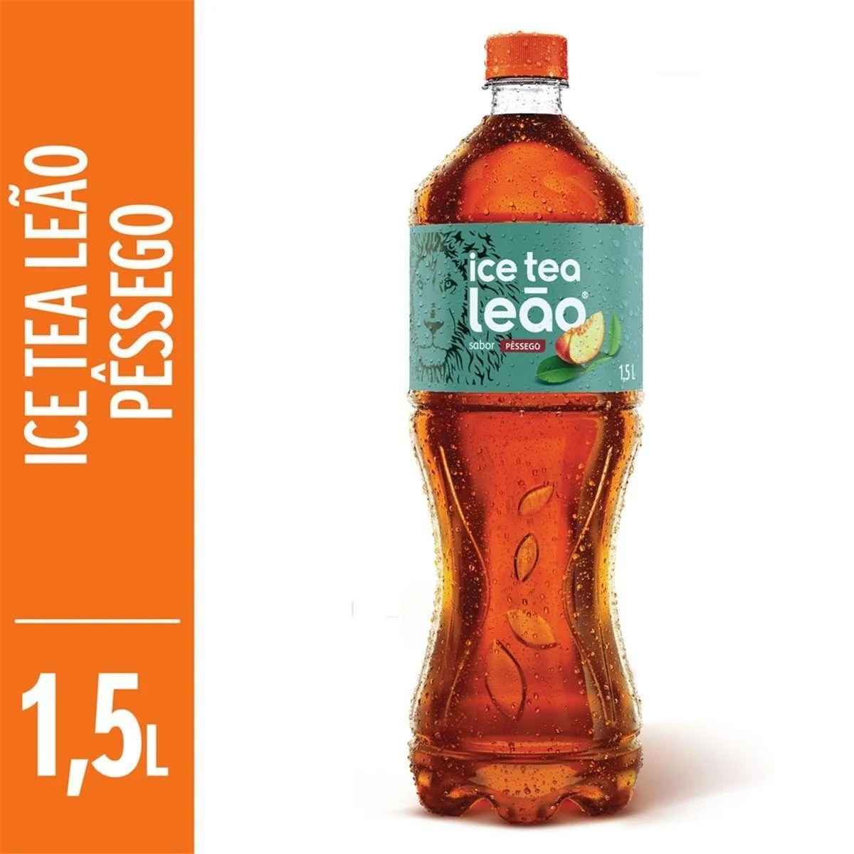 Chá Ice Tea Leão Sabor Pêssego PET 1,5L Pão de Açúcar