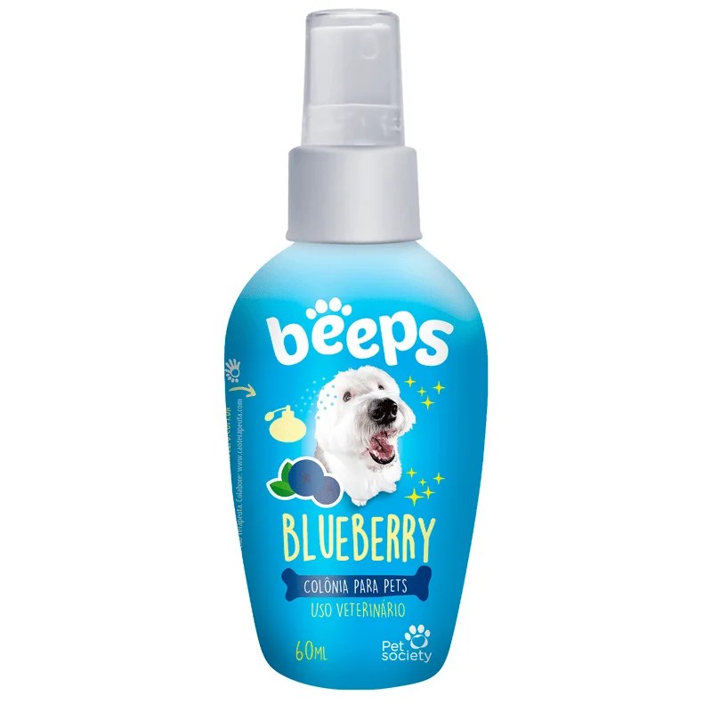 Colônia Beeps Blueberry Pet Society 60 ml Pão de Açúcar