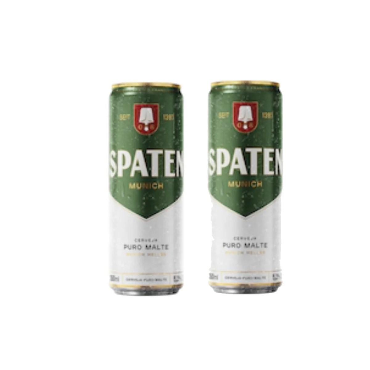 Cerveja Spaten Puro Malte Lata 350ml 2 Unidades Pão de Açúcar