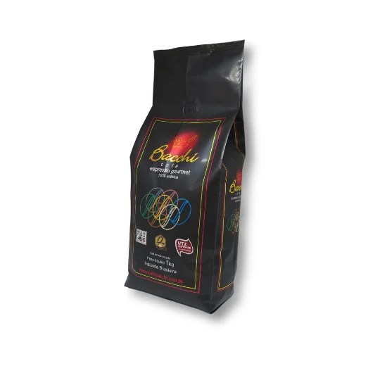 Café Bacchi Expresso Gourmet 1kg Torrado em Grãos Pão de Açúcar