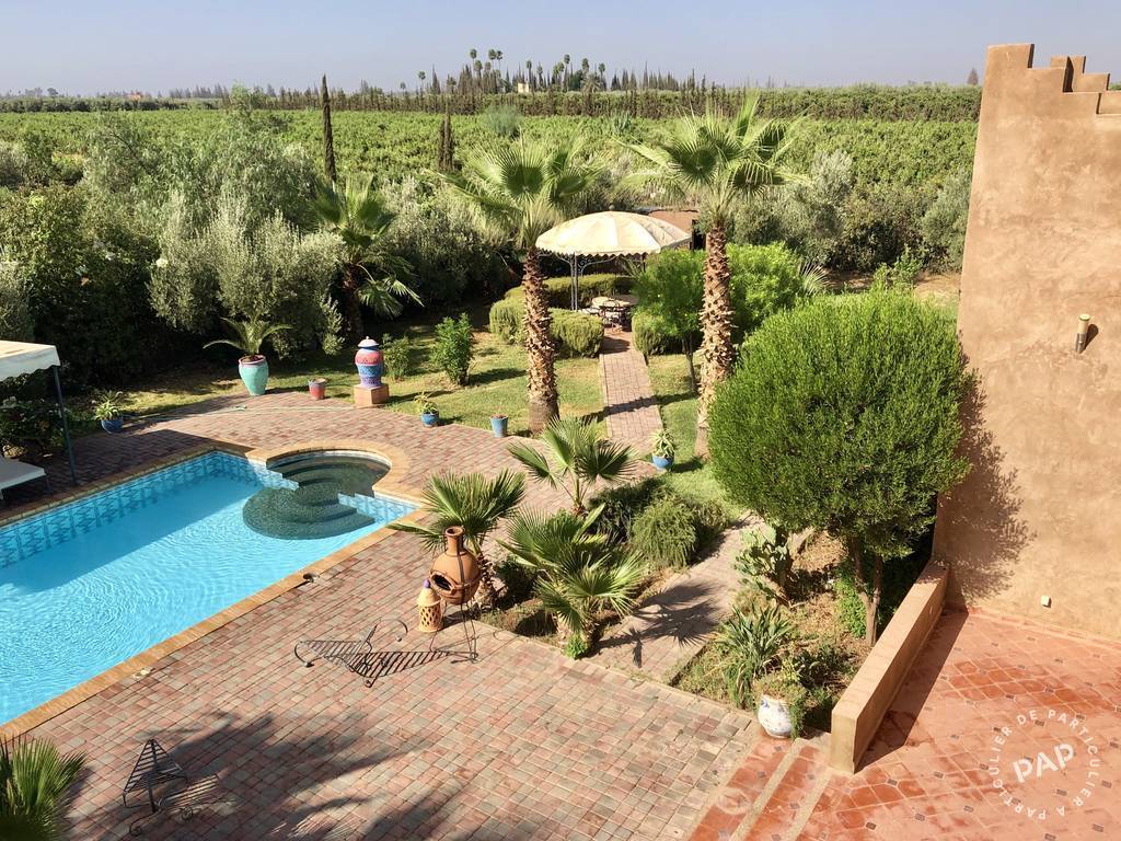 Location Maison Marrakech 10 personnes dès 500 euros par semaine Ref