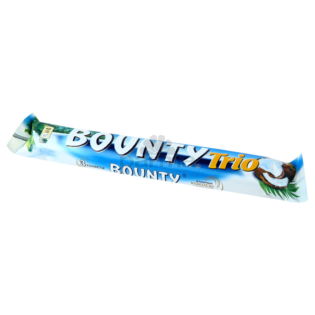 Baton "Bounty Trio" coconut 85g