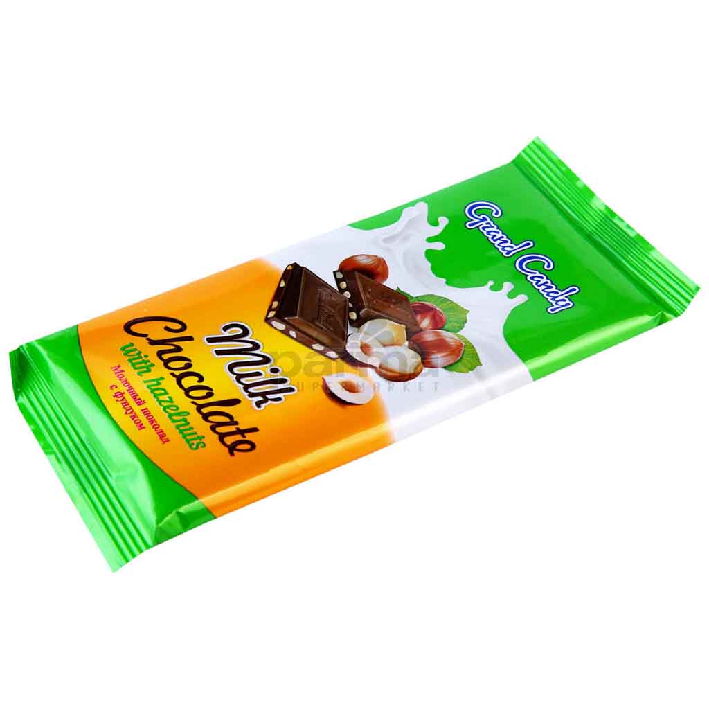 Chocolate bar "Grand Candy" hazelnut 90g