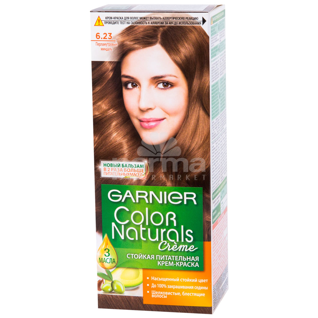 Hair color "Garnier Color Naturals N6.23"