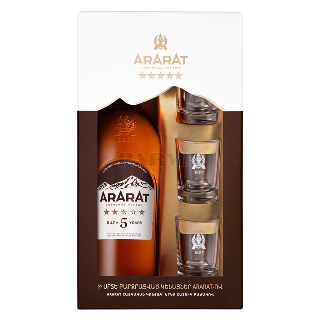 Cognac "Ararat" 5y 700ml