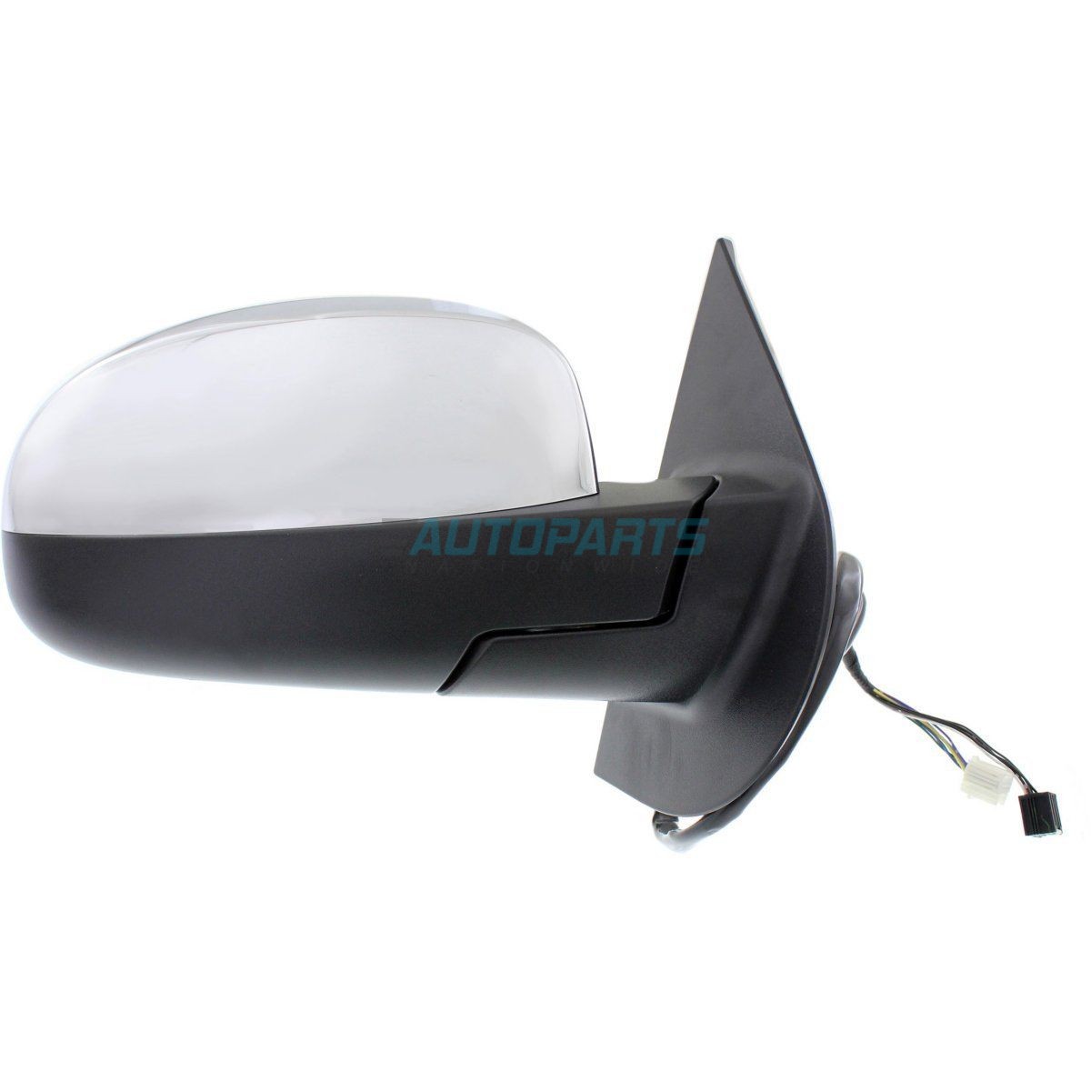 NEW MIRROR GLASS LEFT SIDE FITS 20072011 CHEVROLET SILVERADO 1500