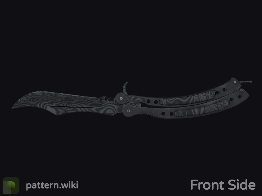 Butterfly Knife Damascus Steel pattern.wiki