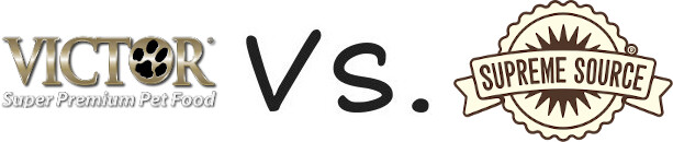 Victor vs. Supreme Source Pet Food Brand Comparison PawDiet