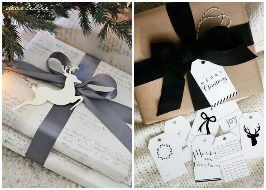 20+ idee creative per pacchi di Natale originali