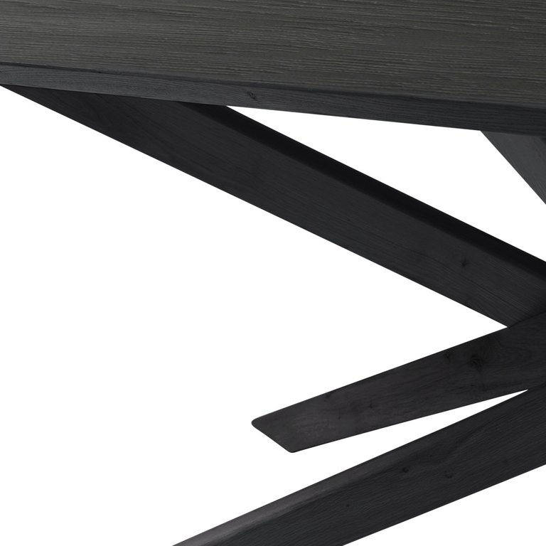 Acheter Ethnicraft table de salle à manger MIKADO en noire