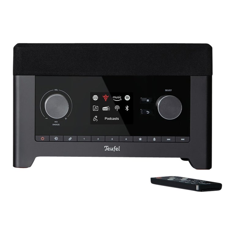 Teufel Bluetooth Radio Radio 3Sixty in schwarz kaufen