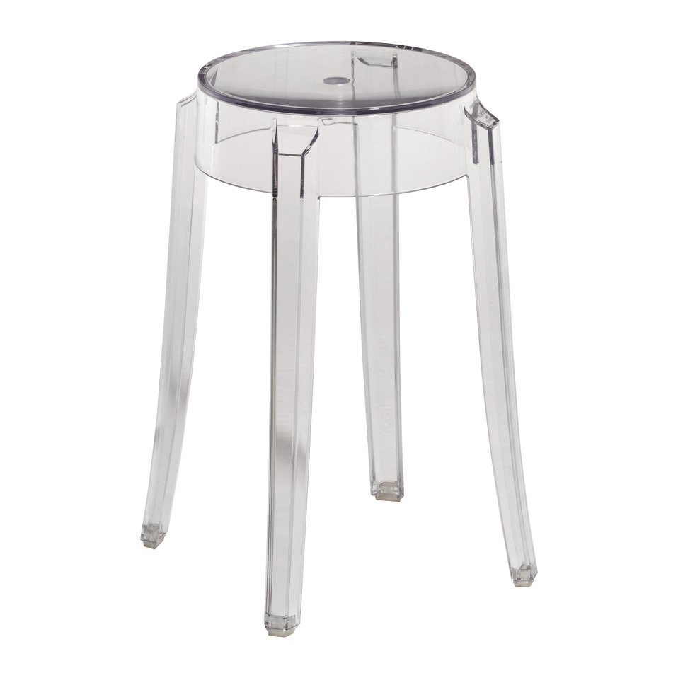 KARTELL Hocker CharlesGhost in weiss kaufen