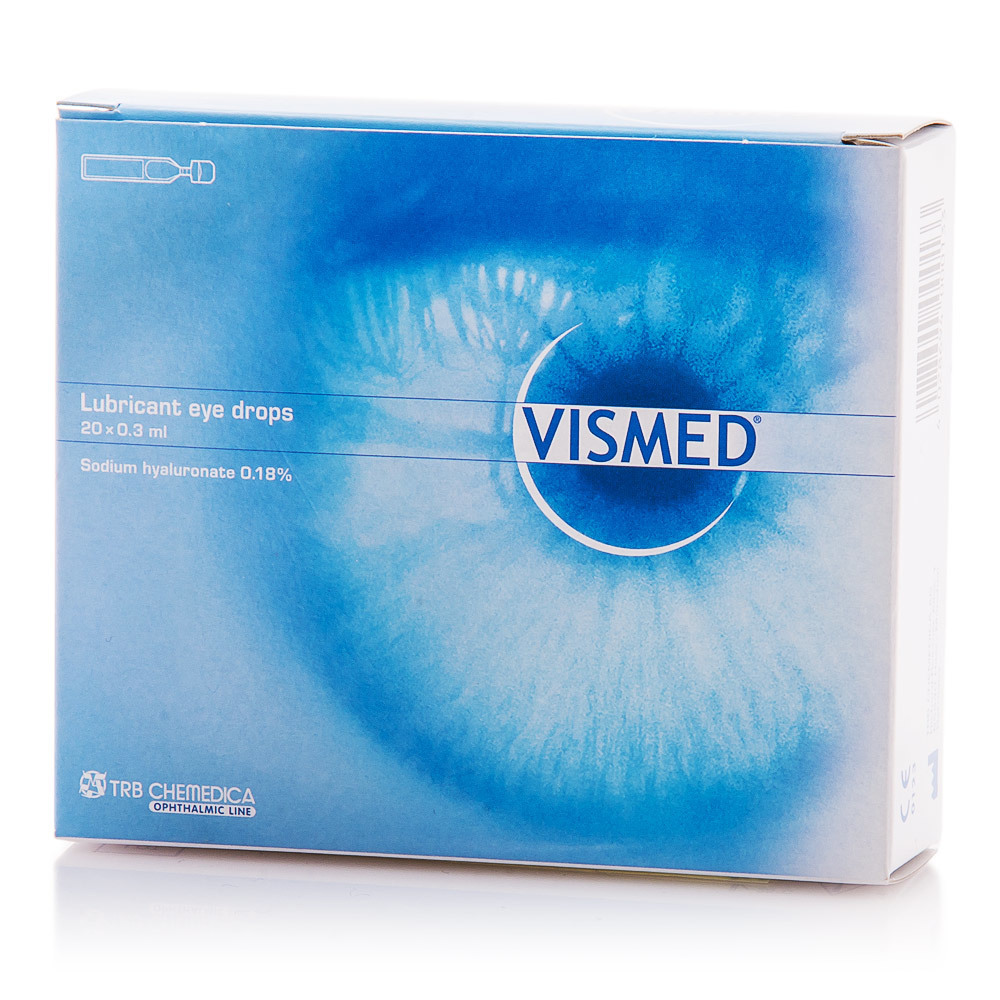 VISMED Vismed Lubricant Eye Drops 20x0,3ml