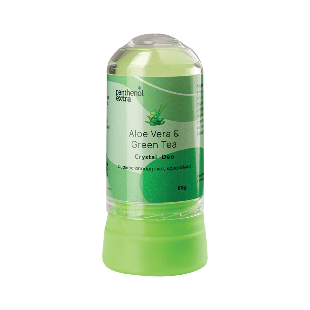 PANTHENOL EXTRA Aloe Vera & Green Tea Crystal Deo 80gr