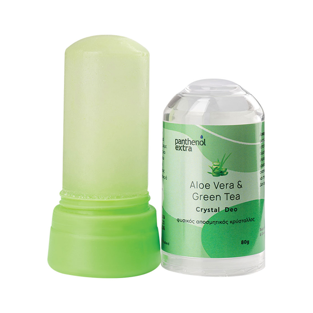 PANTHENOL EXTRA Aloe Vera & Green Tea Crystal Deo 80gr