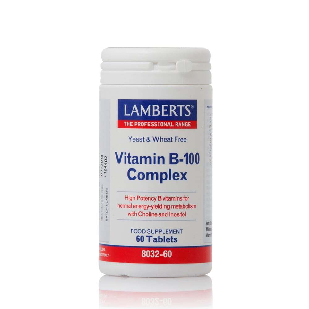 LAMBERTS Vitamin B100 Complex 60tabs