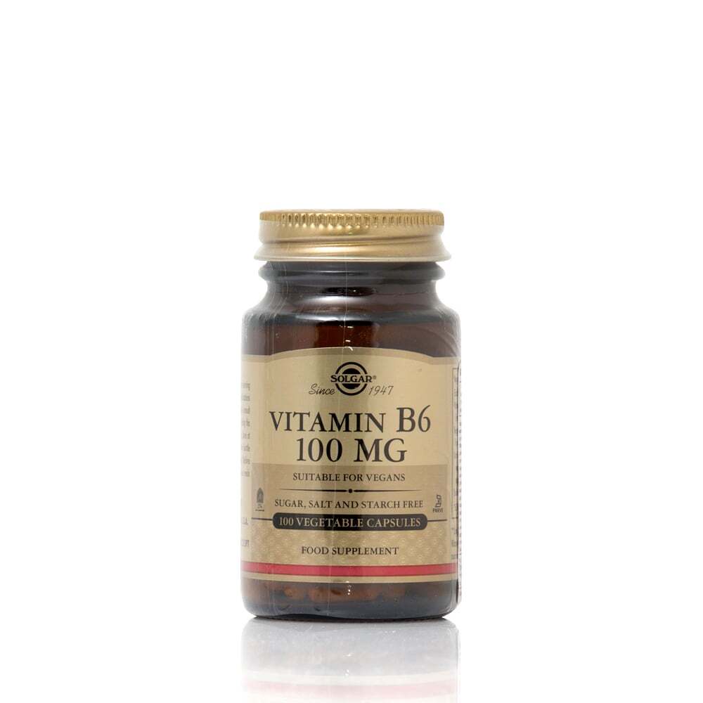 SOLGAR Vitamin B6 100mg 100caps