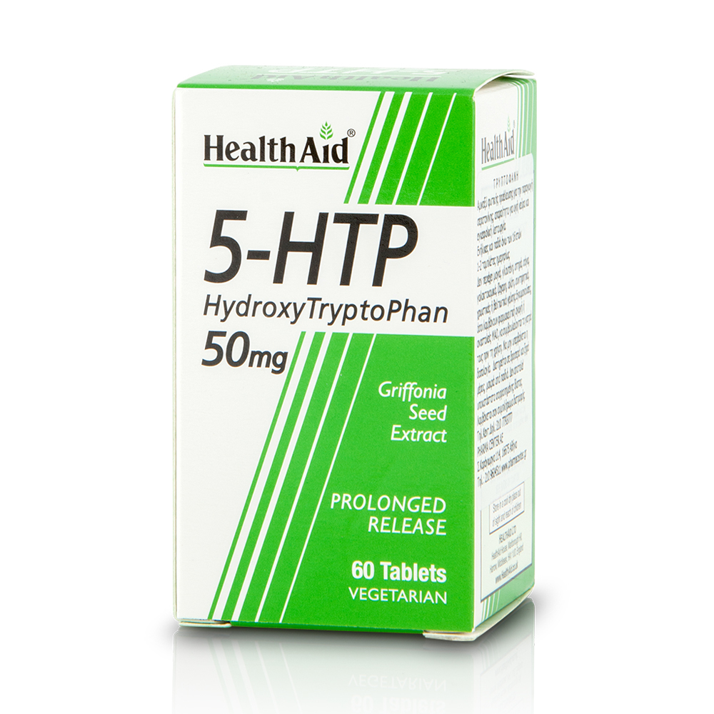 HEALTH AID 5HTP (HydroxyTryptoPhan) 50mg 60tabs