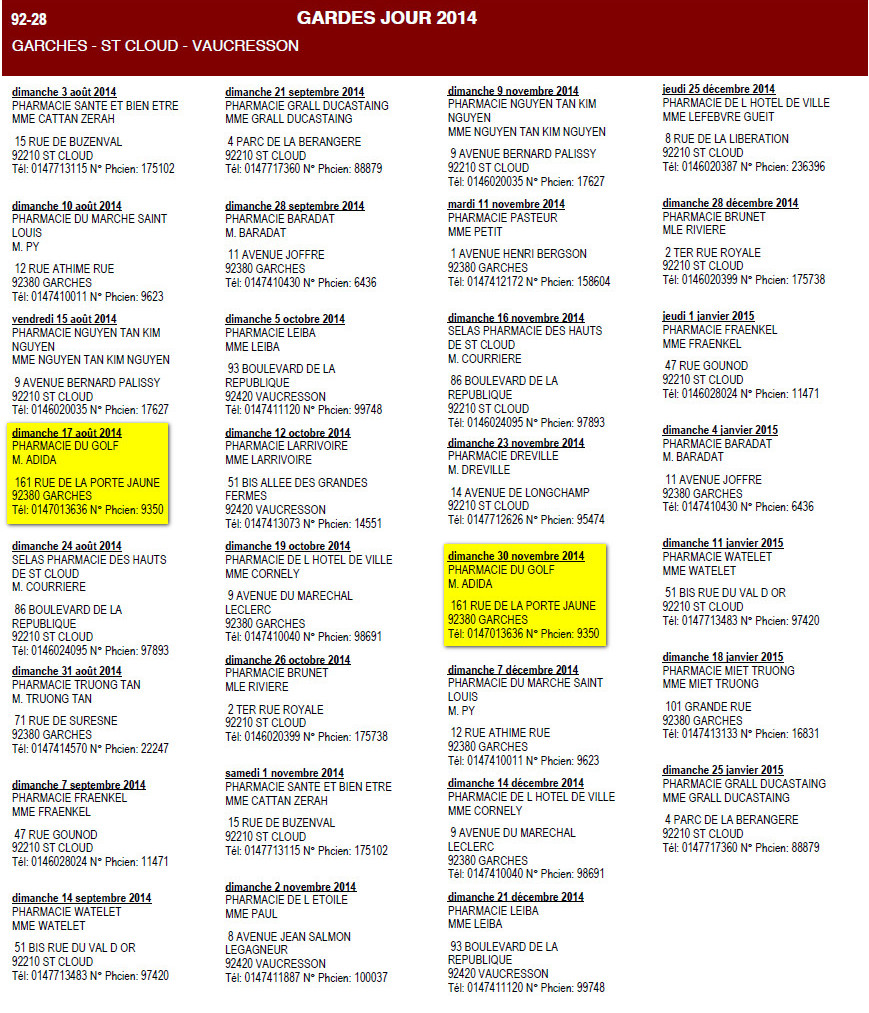 Pharmacie Julien Riviere-Sacaze – Page d’accueil