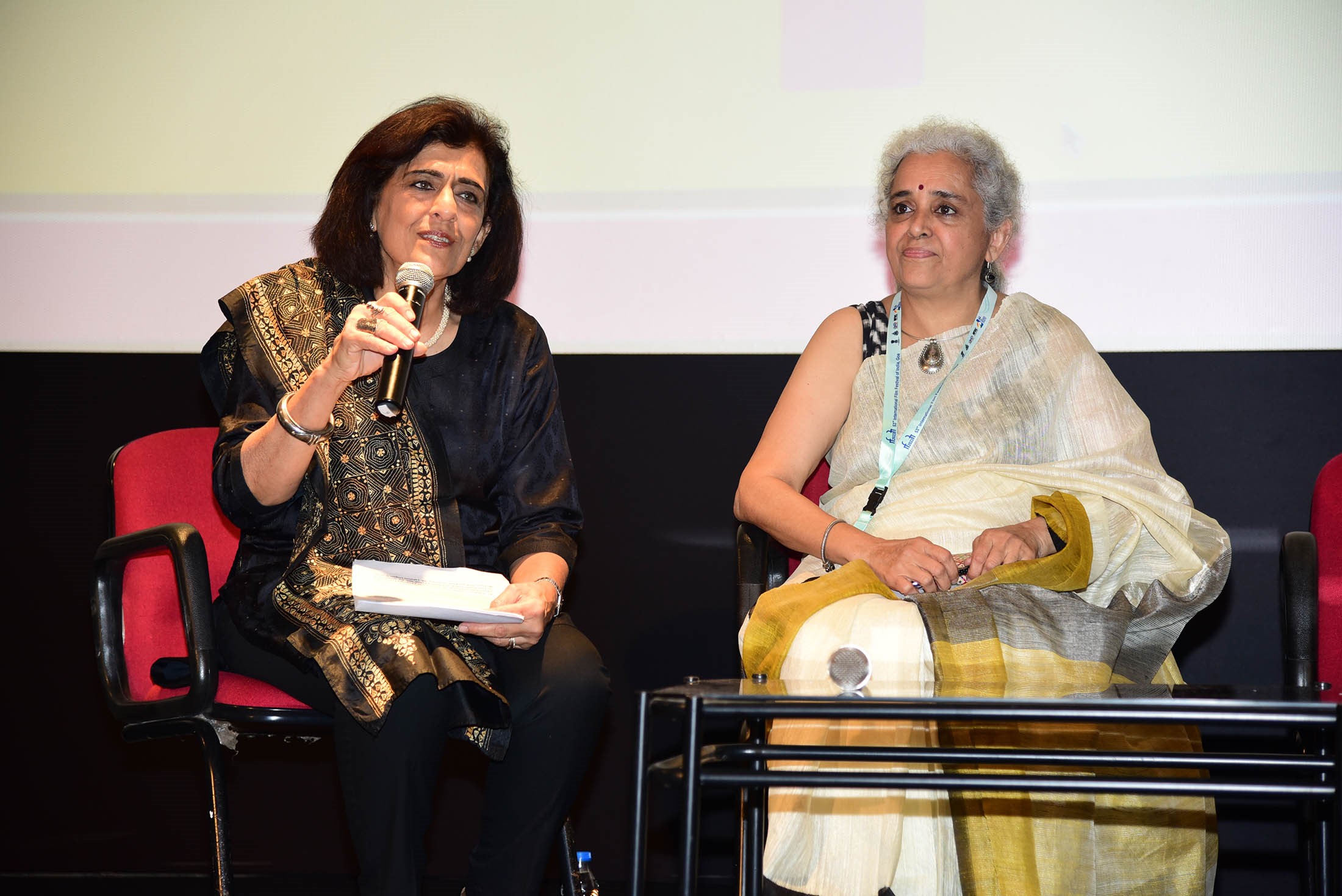 IFFI 53 Masterclass on Gender Participation in Hindi Cinema Indian