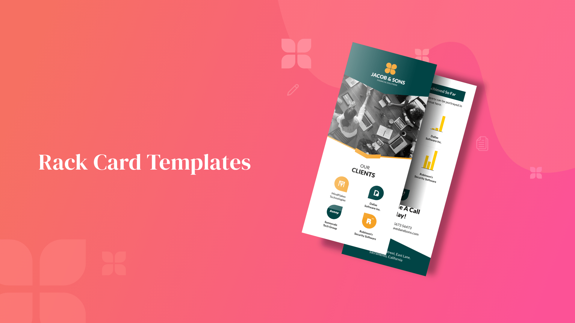 Easy and Free Customizable Rack Cards Templates Picmaker