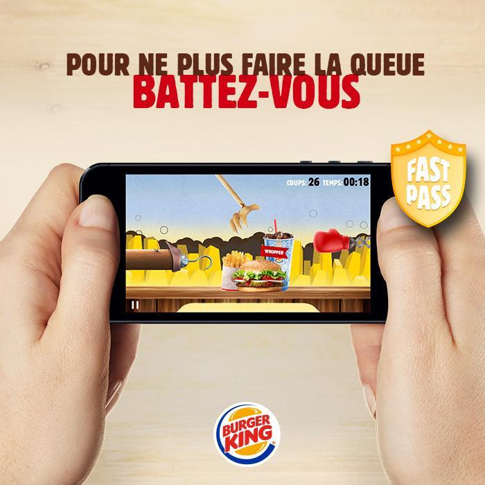Une application pour gratter la queue au Burger King