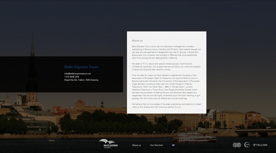 Baltic Express Tours · pixel.ee