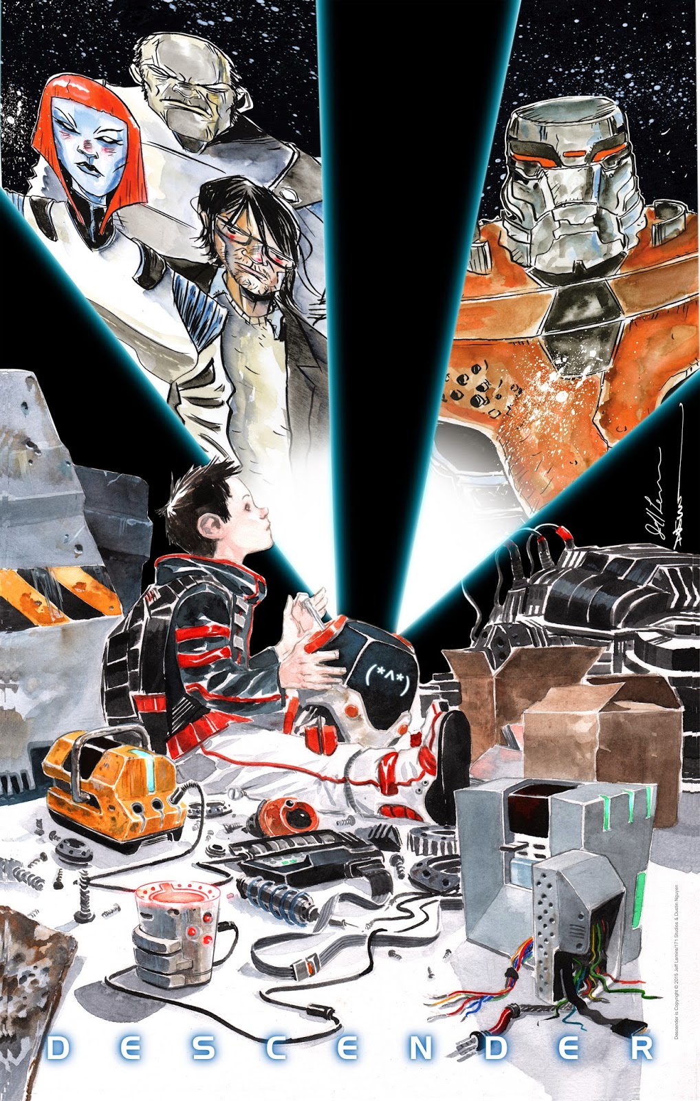 Interview comics de Jeff Lemire sur
