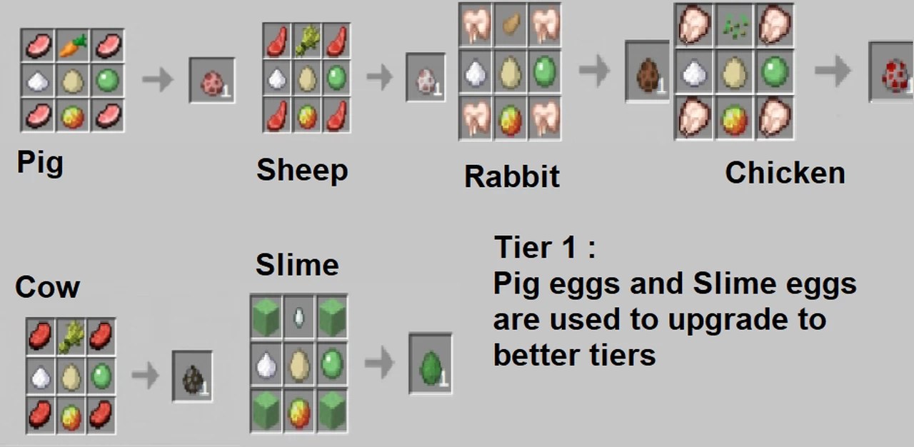 Minecraft Chicken Eggs