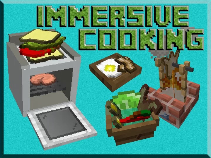 Immersive Cooking Create Any Meal Imaginable! Minecraft Data Pack