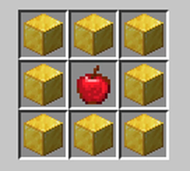 The CraftablesGod Apple (readded recipe) Minecraft Data Pack