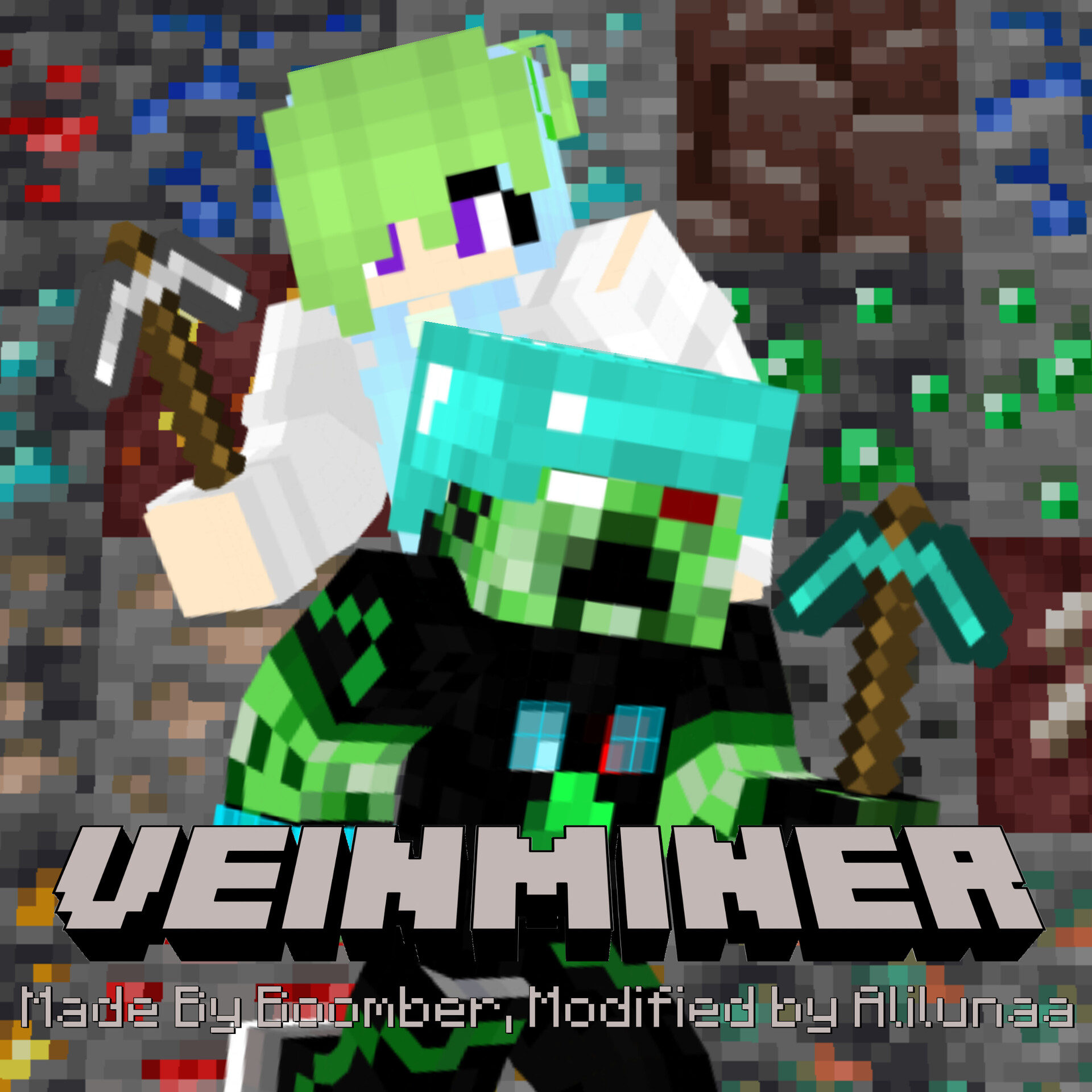 Veinminer Datapack for 1.17! Minecraft Data Pack