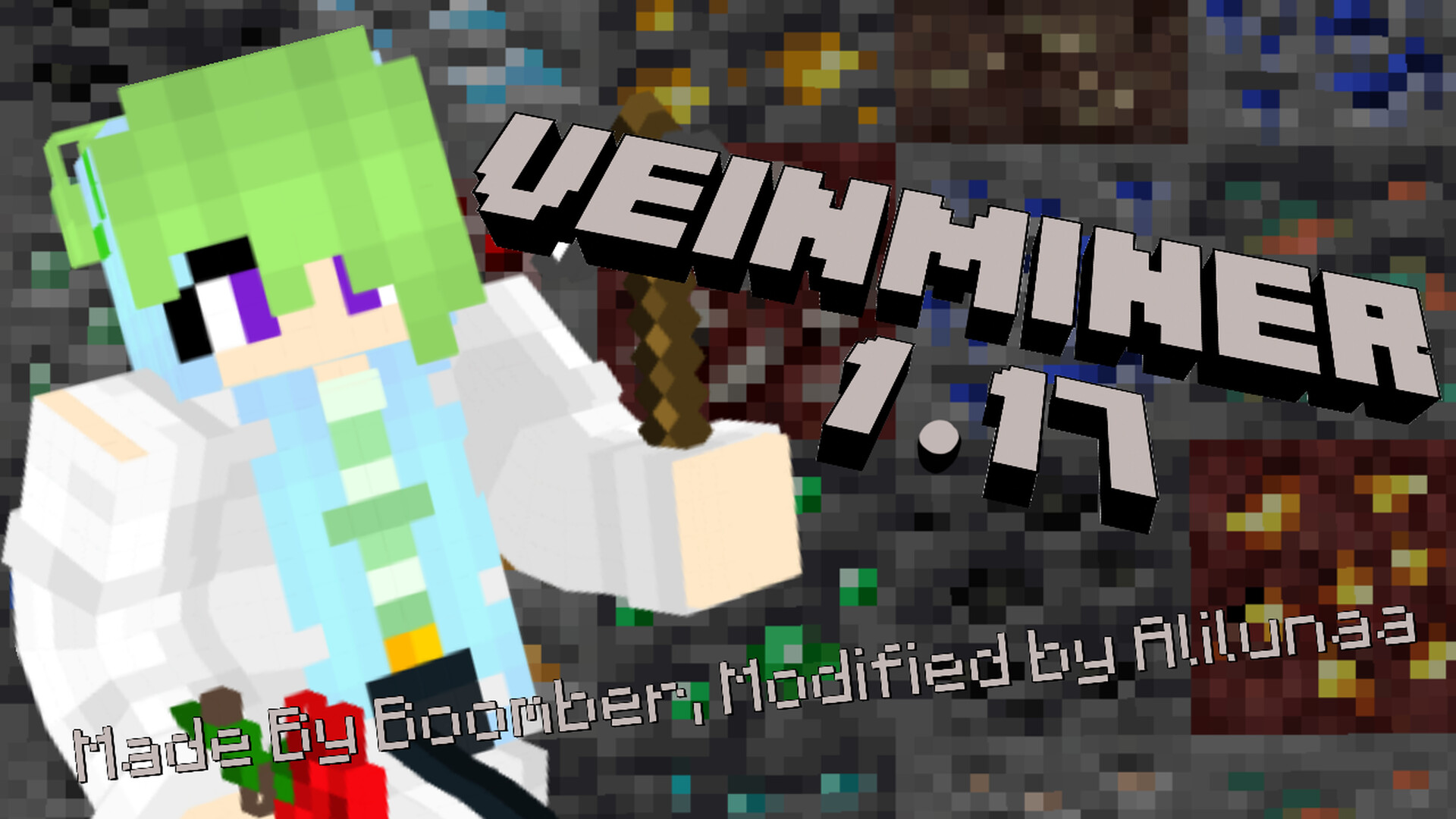 Veinminer Datapack for 1.17! Minecraft Data Pack