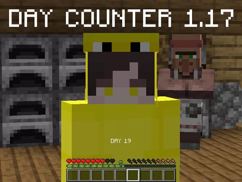 1.17 Day Counter! Minecraft Data Pack