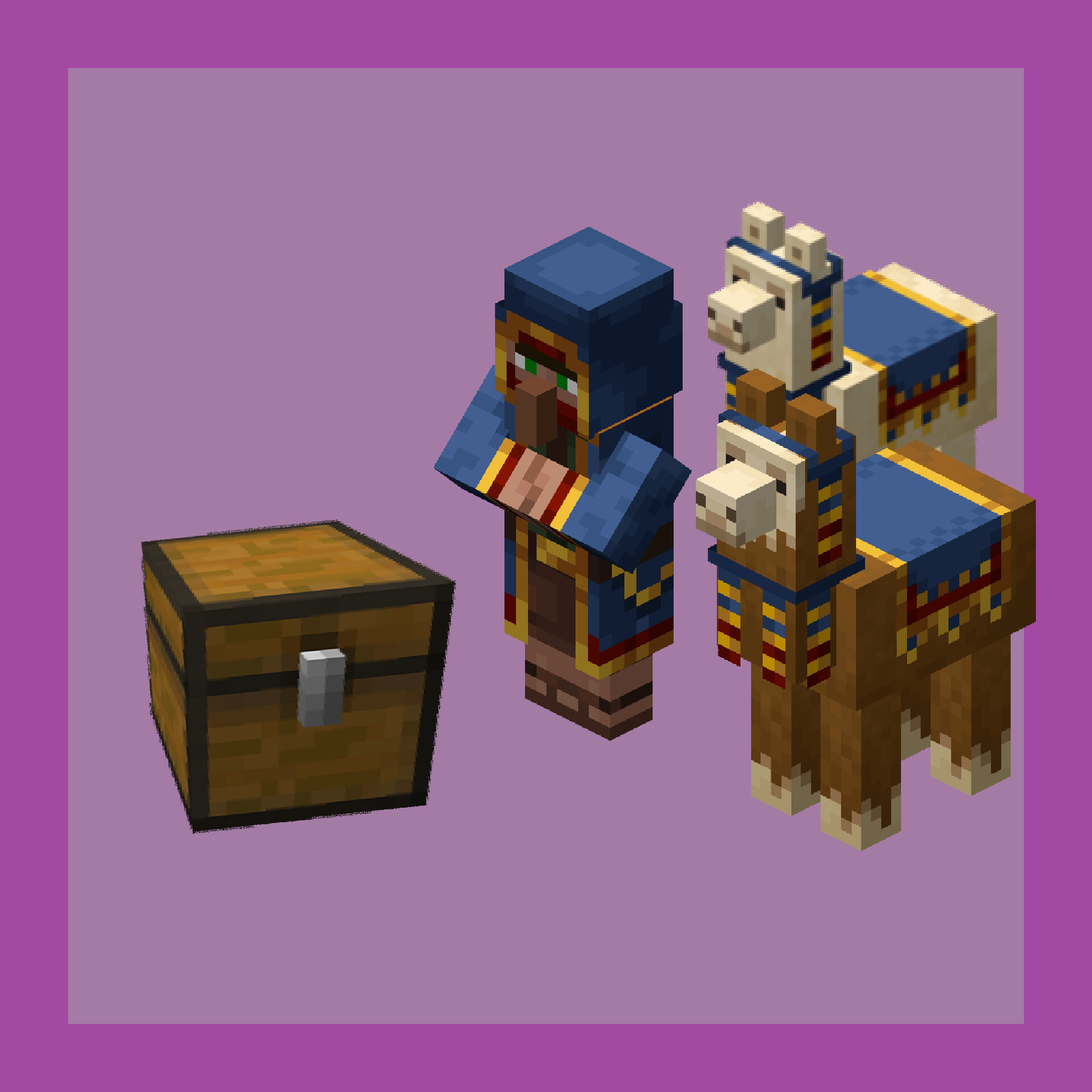 Wandering Trader Chests (1.16 to 1.19) Minecraft Data Pack