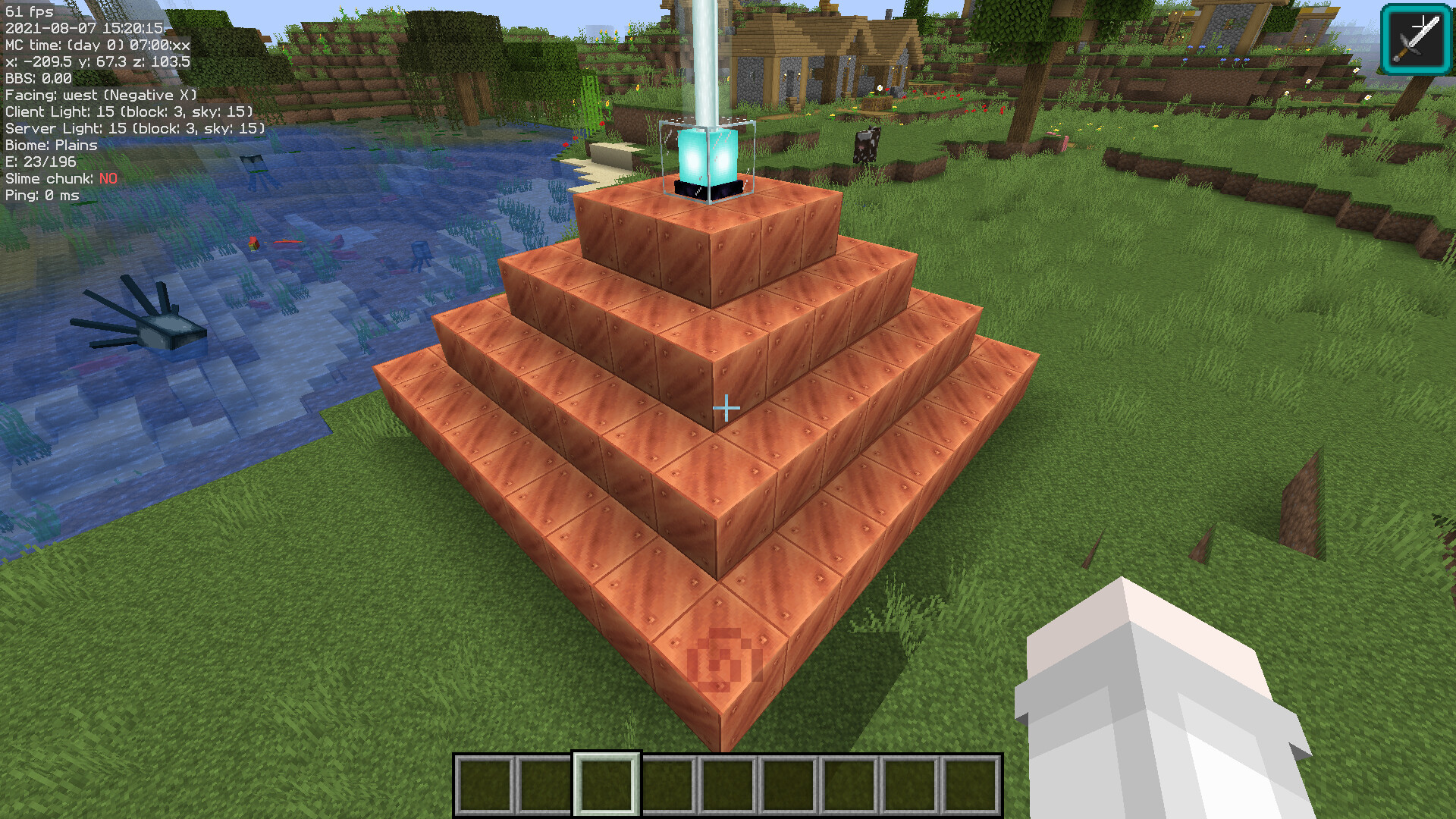 Copper Beacon Minecraft Data Pack