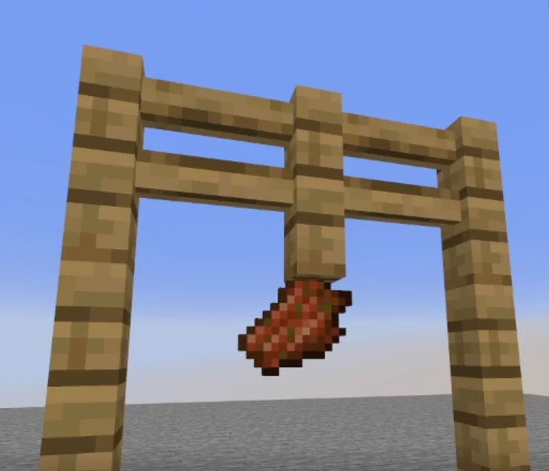 Drying rack Minecraft Data Pack