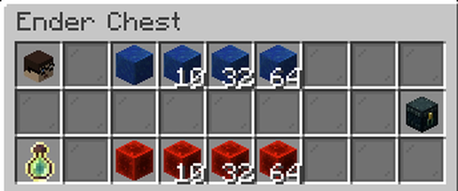 Minecraft Ender Chest Crafting Recipe