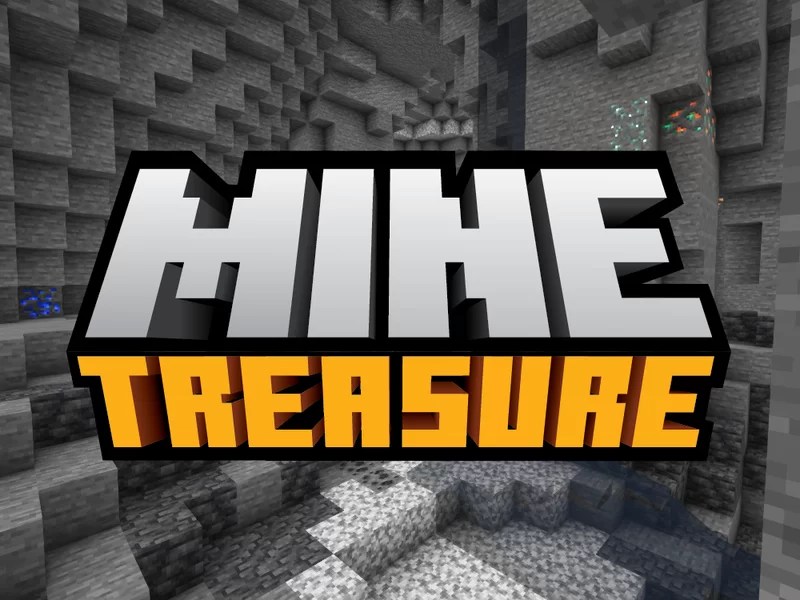 Mine Treasure Your Mining Adventure Awaits Minecraft Data Pack