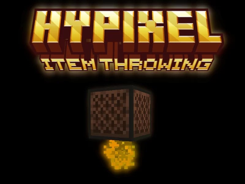 Hypixel Item Throwing Minecraft Data Pack