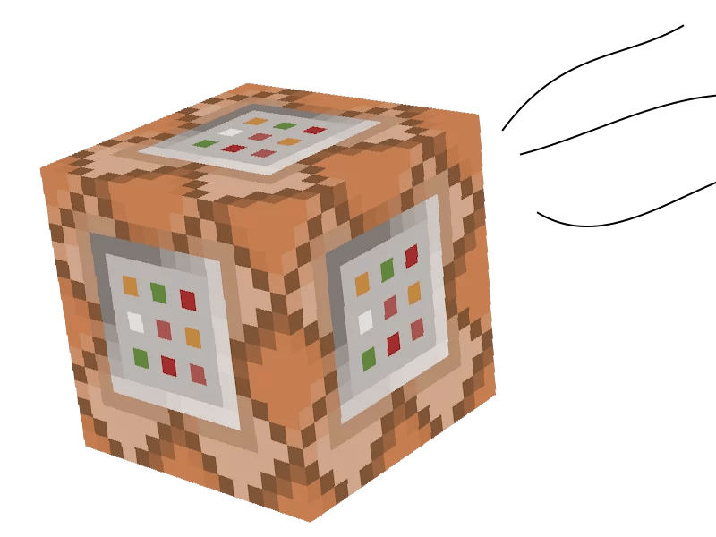 Placeable Command Blocks in Survival Minecraft Data Pack
