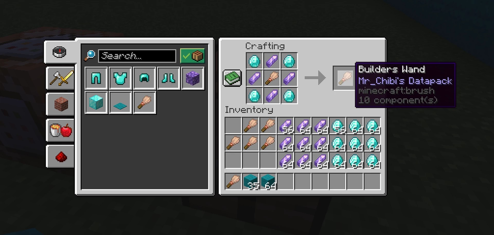 Builders Wand 1.21.2 - 1.21.3 Minecraft Data Pack