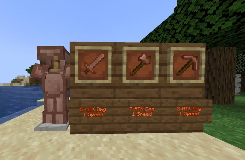 Useful Copper Minecraft Mod