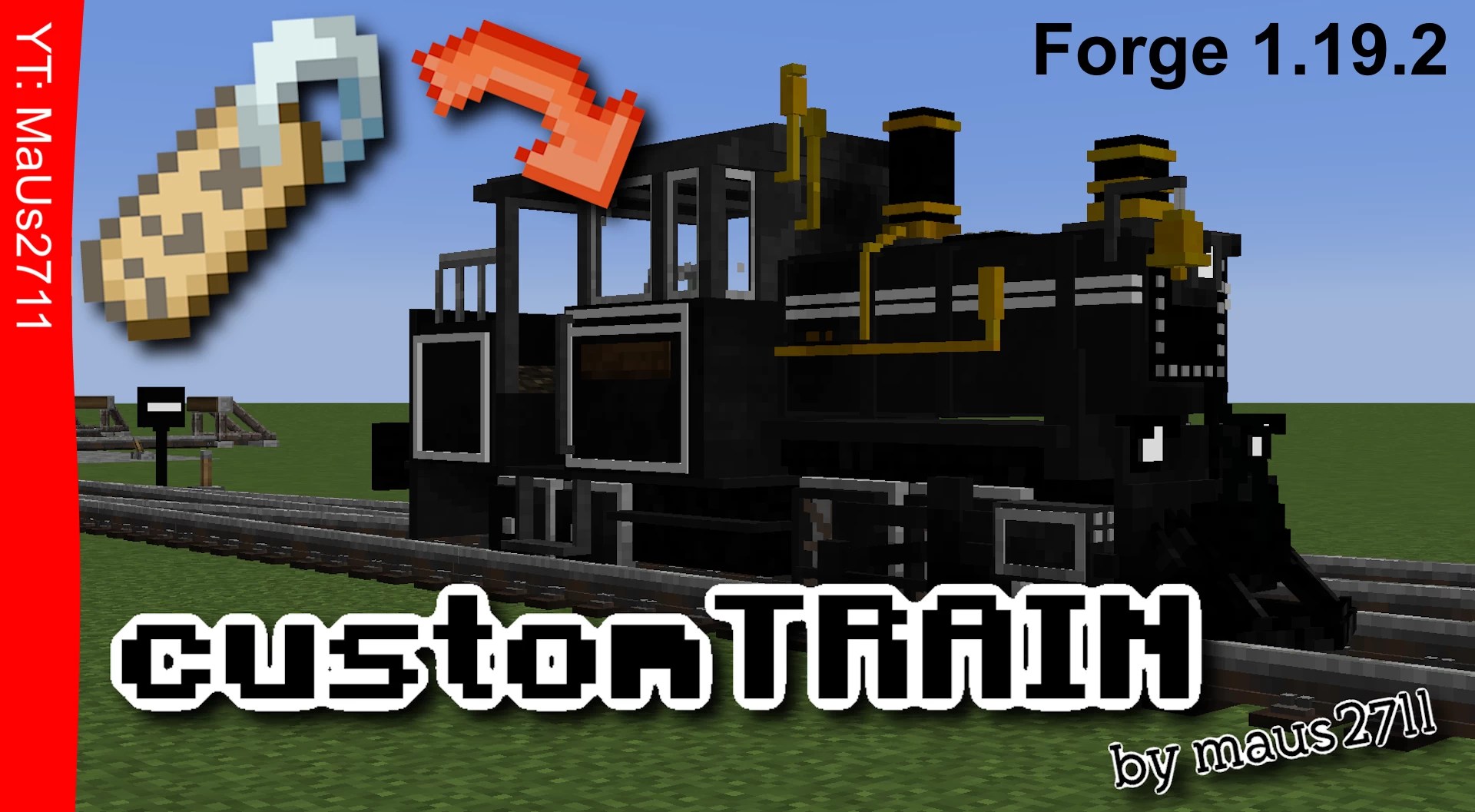 customTRAIN 1.19.2 [Forge] Minecraft Mod