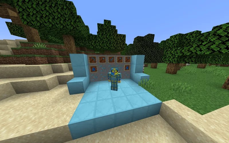 Azurite Mod for 1.21.1. (with OP villager job/trades